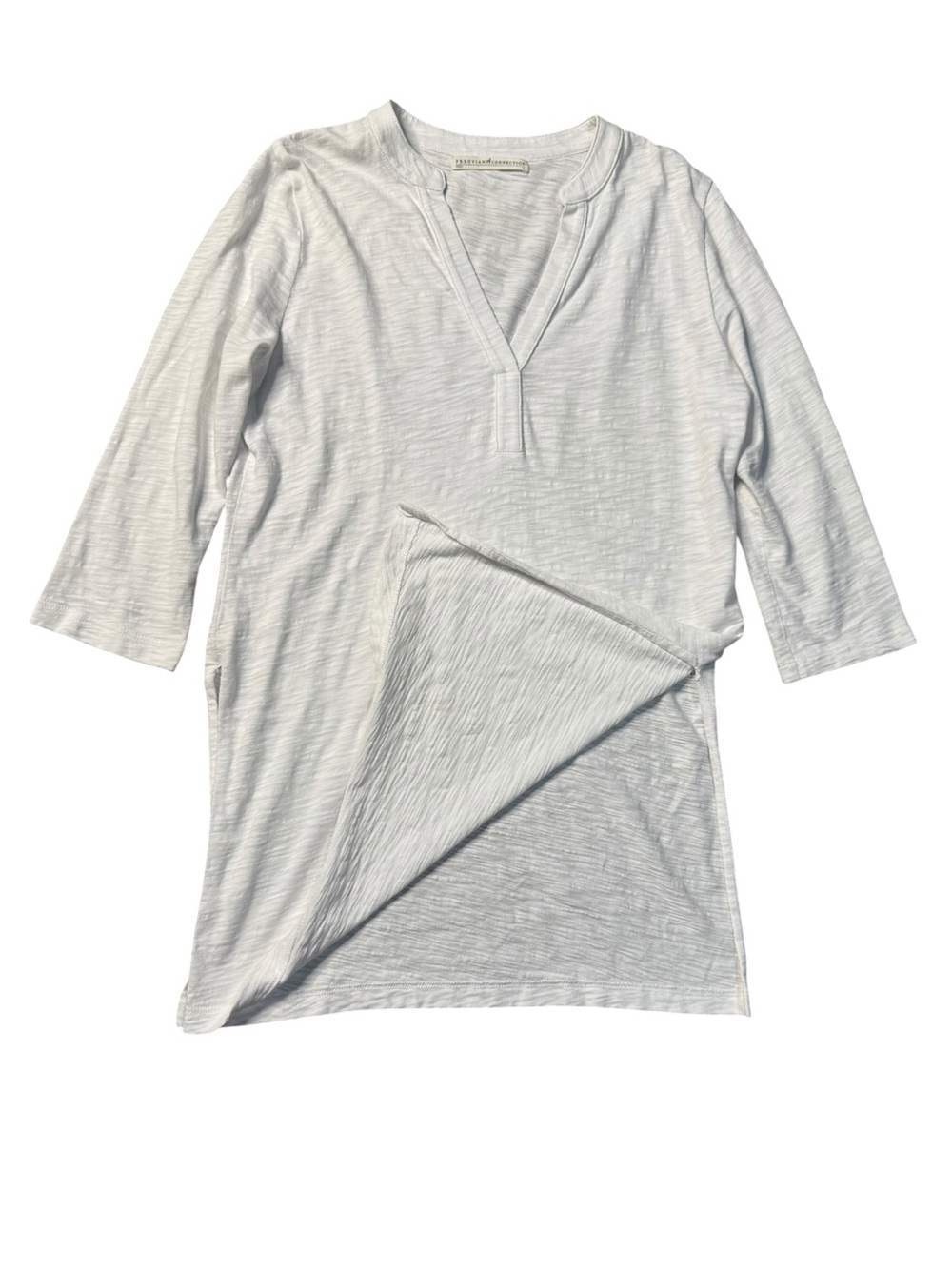 Peruvian Connection Cotton Harbor Island Tunic size S